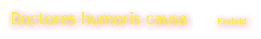 Doctores humoris causa   Krefeld